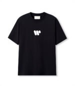 Black t-shirt with print