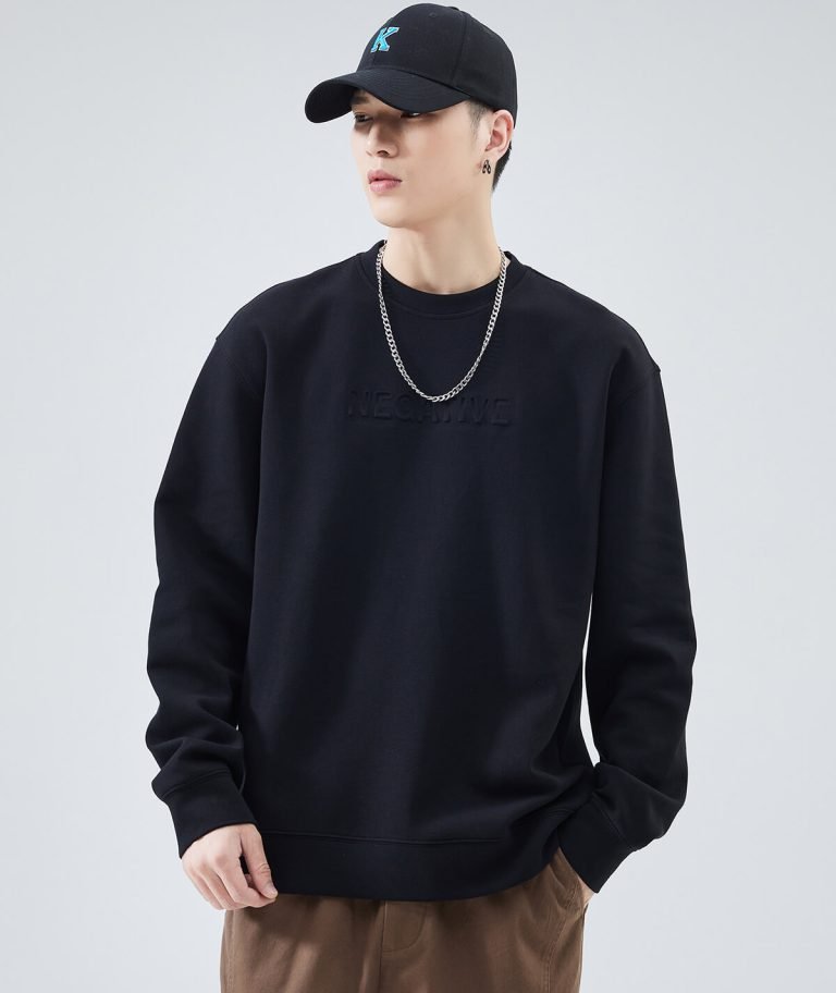 Men oversized sweatshirt