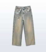 Men's loose fit denim pants