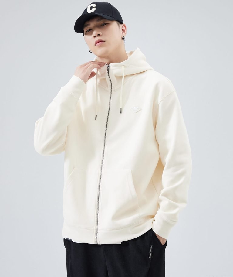 Off white cardigan sweatshirt