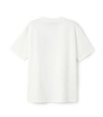 White T-shirt with Embroidery for Men