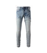 Blue skinny jeans for men