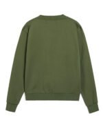 Heavy cotton fabric Army Green Sweatshirt for Men