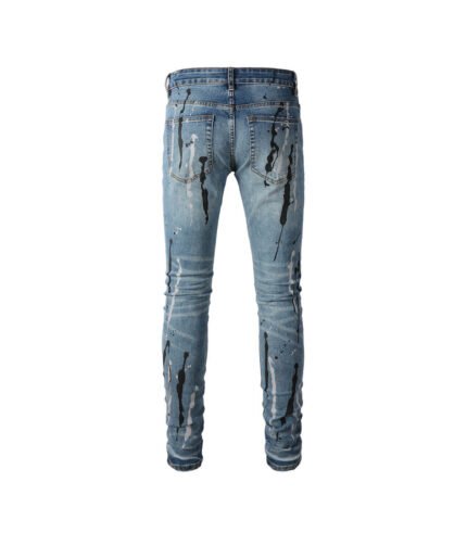 Men's Printed skinny jeans