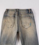 Vintage blue denim jeans