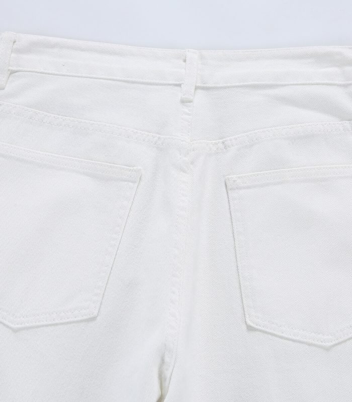 None stretch white jeans for men