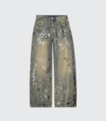 Vintage blue jeans for men in bulk