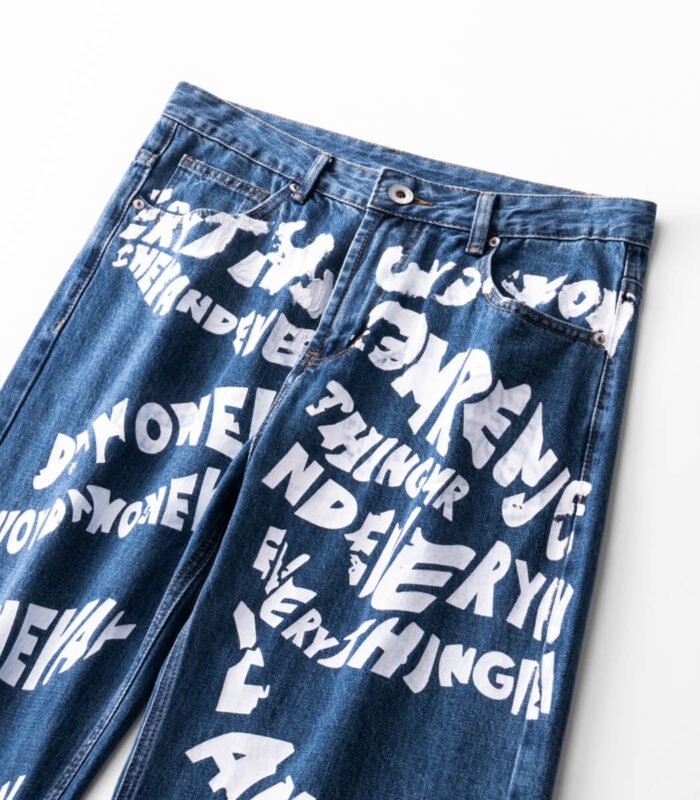 wholesale printed jeans