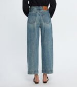 Wide leg jeans for women