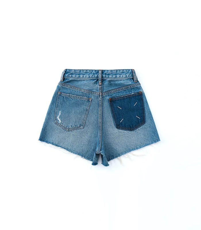 Short denim pants for women