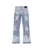 men's stacked jeans wholesale