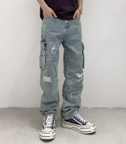 Wholesale cargo jeans jeans