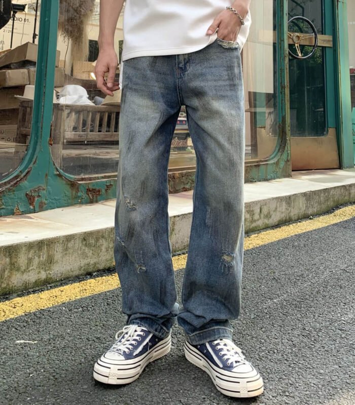 indigo blue jeans for men