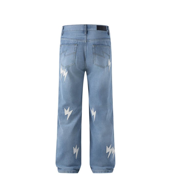 Loose fit men's new jeans