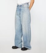 Men's baggy fit crystal jeans