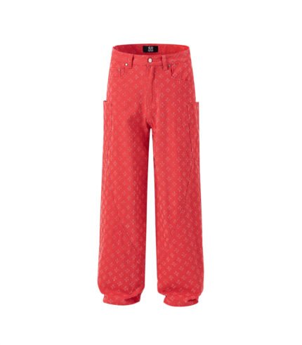 Men's pink jeans