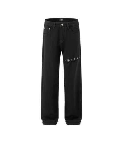 black baggy jeans for men