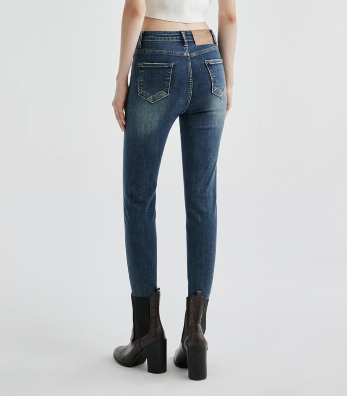 Vintage dark blue jeans for women