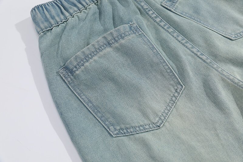 Vintage denim pants for women