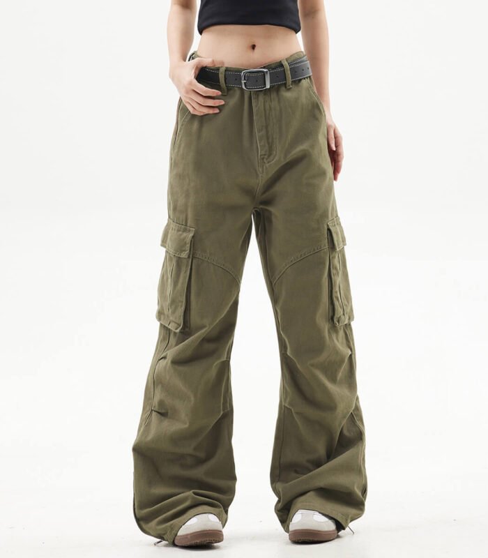 Women wide leg baggy jeans