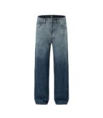 Men's baggy fit gradient jeans