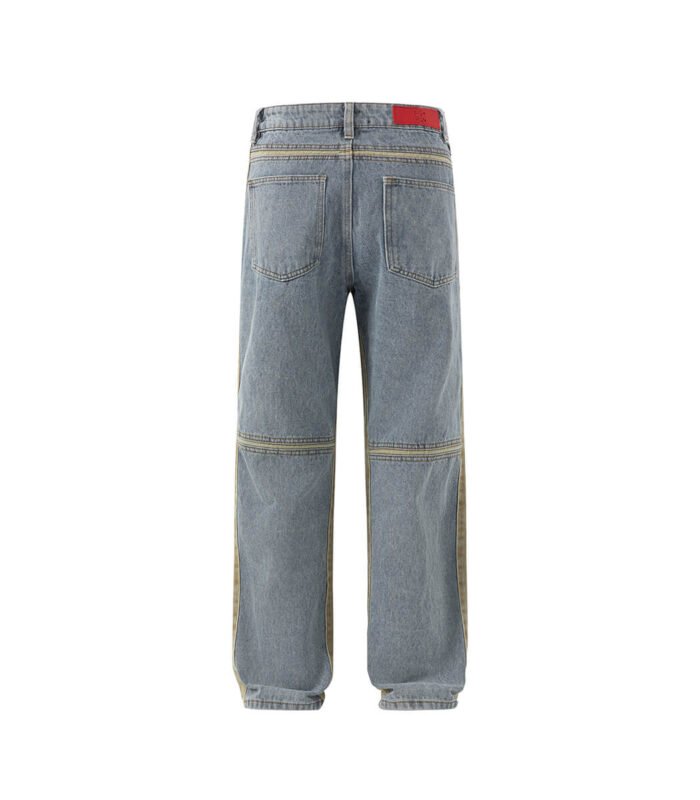 spliced jeans for men